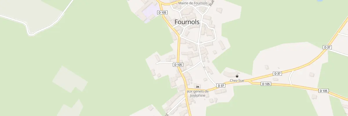 Plan du 5117 Rue des Prés à Fournols