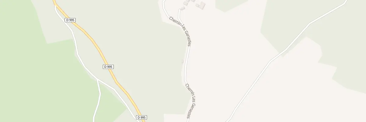 Plan du 15 Che les Genestes à Arronnes