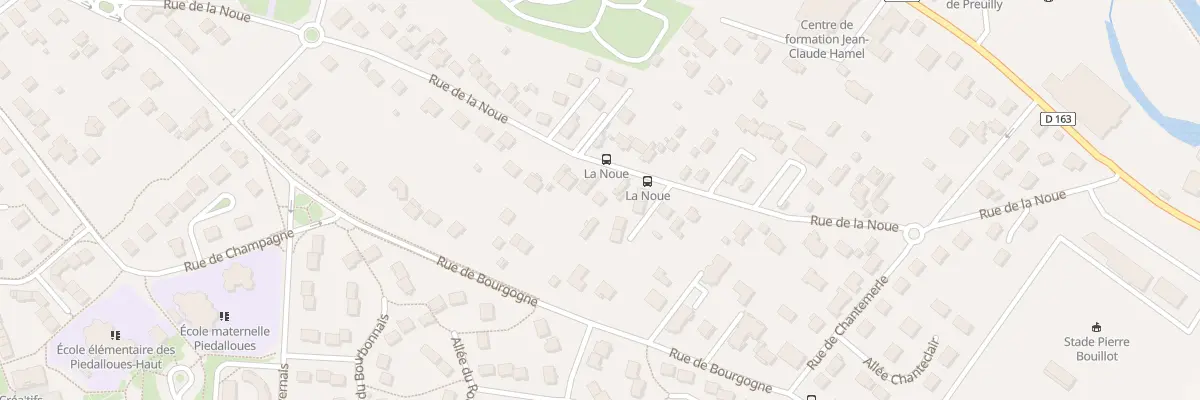 Plan du 70B Rue de la Noue à Auxerre