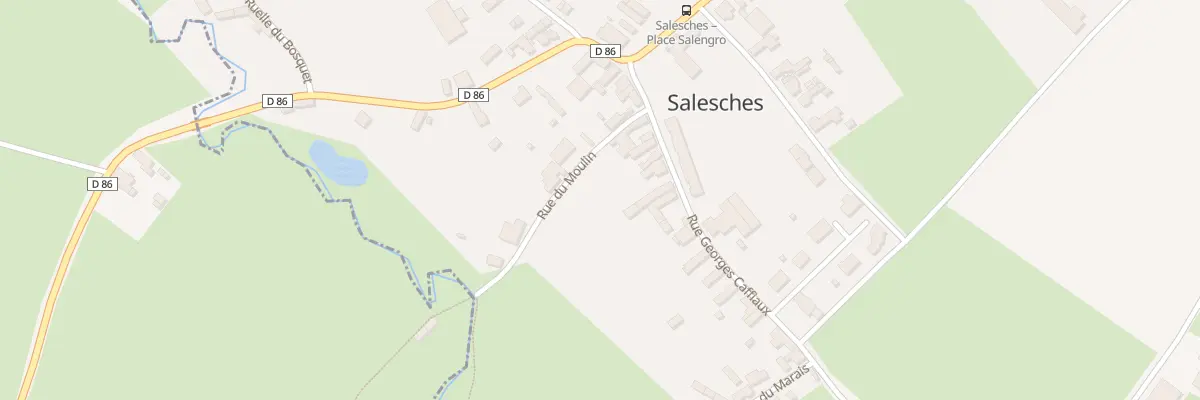Plan du 4 Rue Georges Caffiaux à Salesches