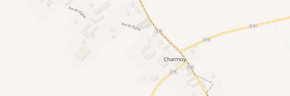 Plan du 3 Rue de l’Eglise à Charmoy