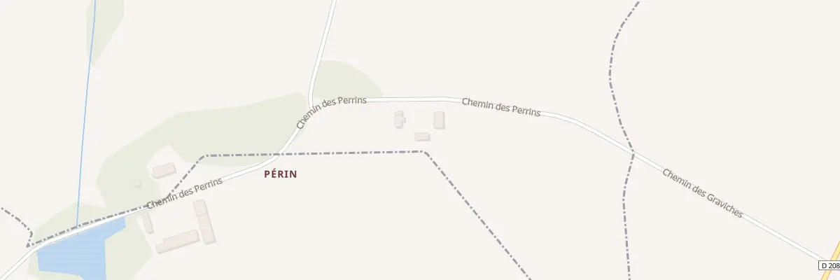 Plan du 9 Che des Perrins à Billezois