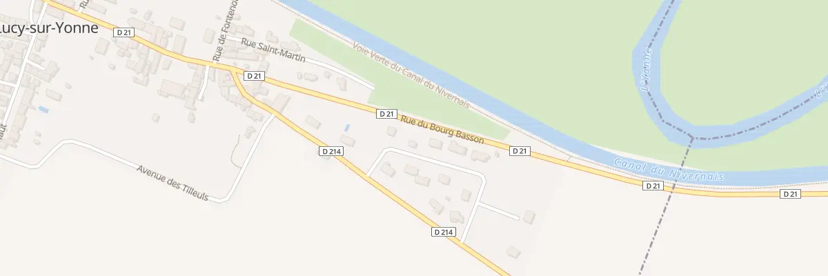 Plan du 3 Rue du Champ Pommier à Lucy-sur-Yonne