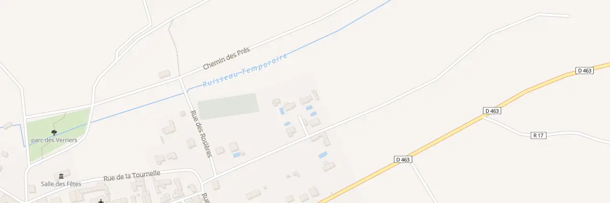 Plan du 9 Che du Colombier à Jussy