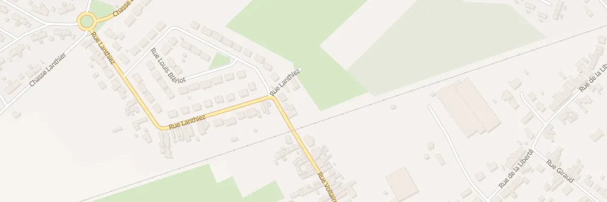 Plan du 8 Rue Lanthiez à Onnaing
