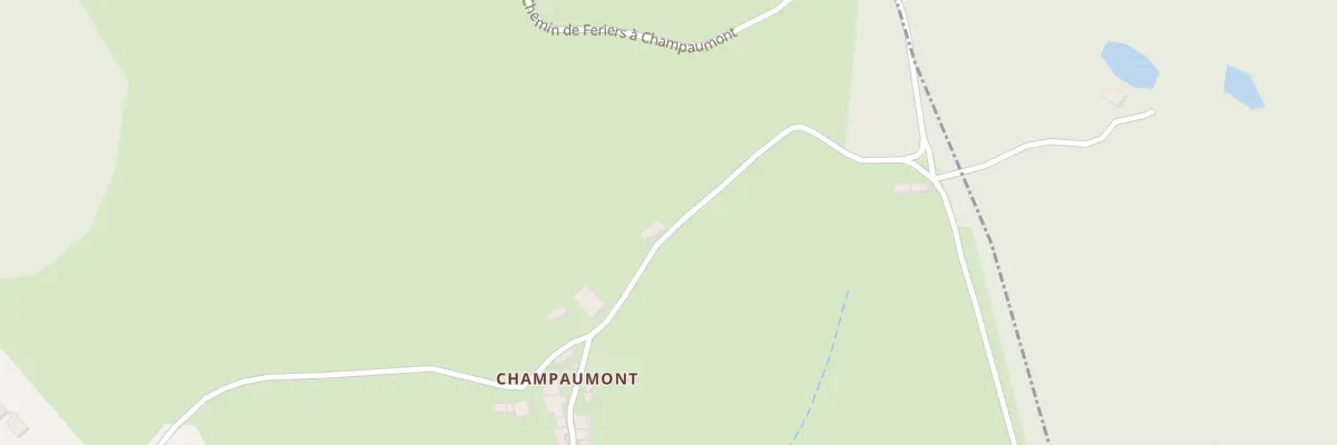 Plan du 5134 Champaumont à Escoutoux