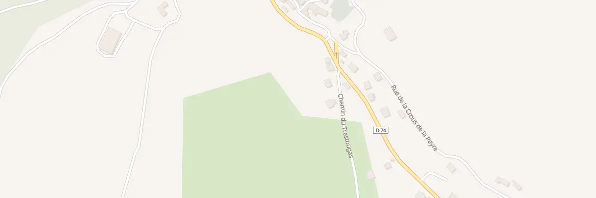 Plan du 4 Che du Trestougas à Pelouse