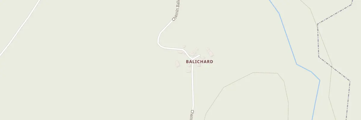 Plan du 5196 Balichard à Arronnes