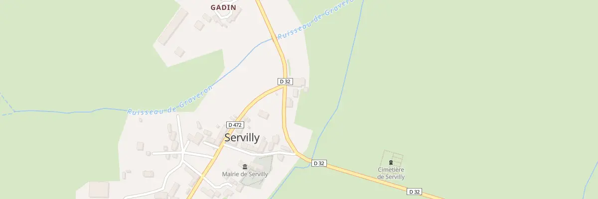 Plan du 5032 Domaine du Bourg à Servilly