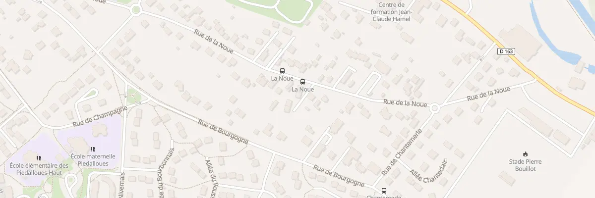 Plan du 76Y Rue de la Noue à Auxerre