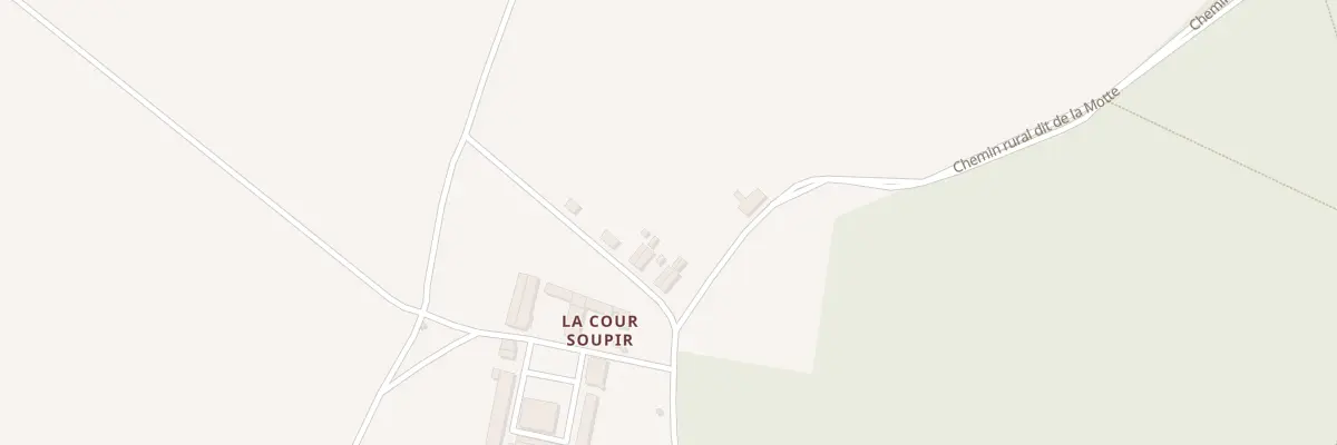 Plan du 6 La Cour Soupir à Soupir