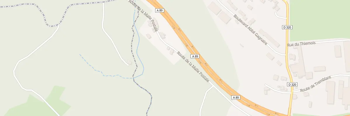 Plan du 5170 La Tirade à Saint-Rémy-sur-Durolle