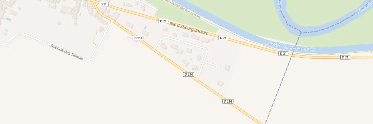 Plan du 7 Rte de Faulin à Lucy-sur-Yonne