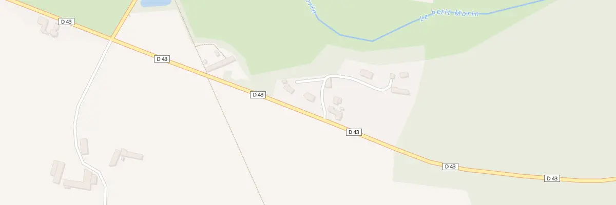 Plan du 1 Rue des Bordes à Bergères-sous-Montmirail