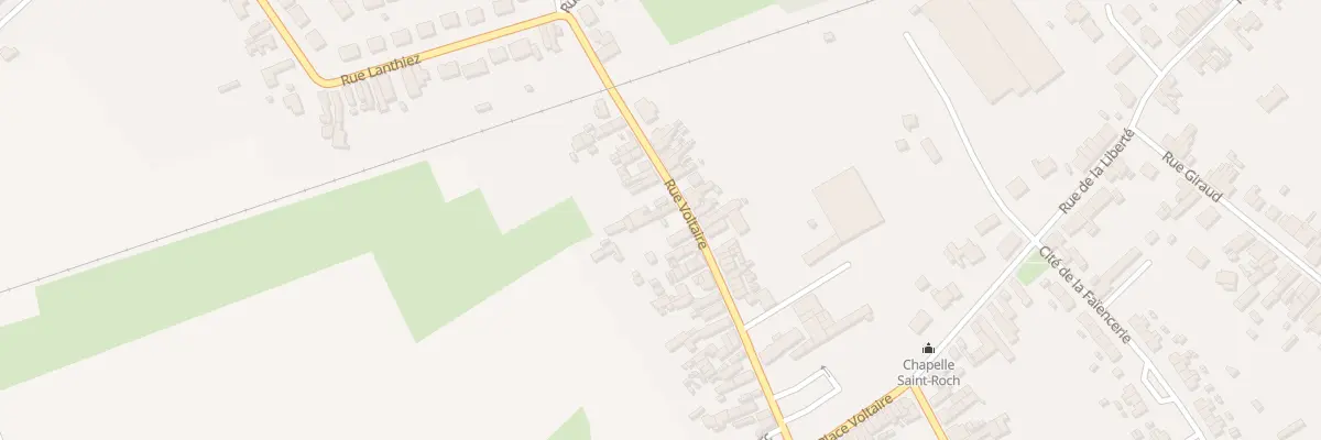Plan du 105 Rue Voltaire à Onnaing