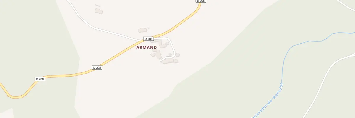 Plan du 5025 Armand à Montclard