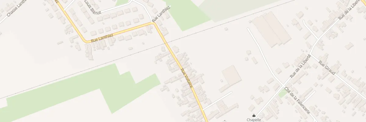 Plan du 90 Rue Voltaire à Onnaing
