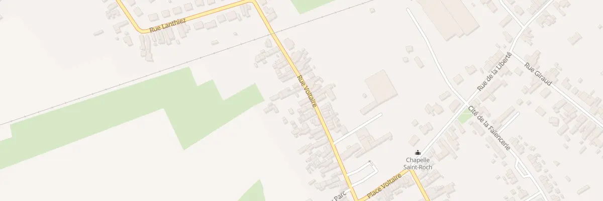 Plan du 95 Rue Voltaire à Onnaing