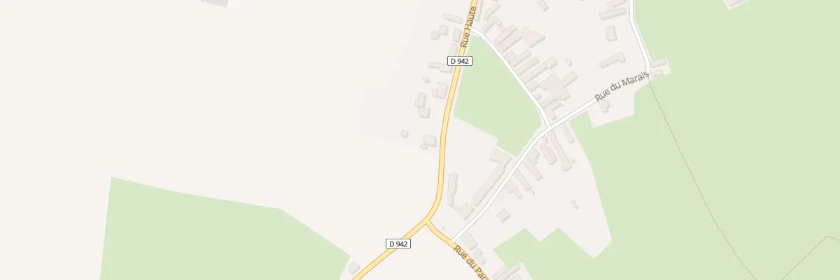 Plan du 36 Rue Haute à Beaudignies