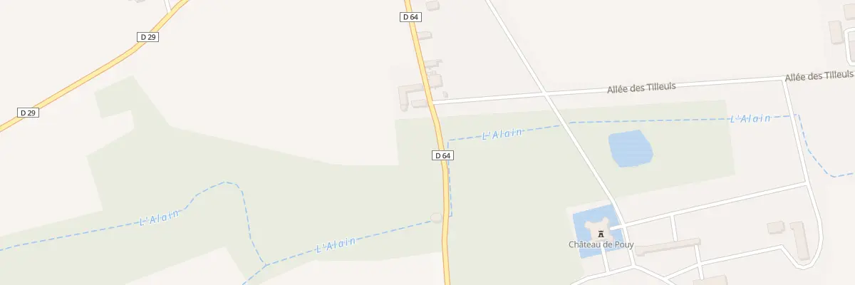 Plan du 9 Rue du Lavoir des Rouases à Pouy-sur-Vannes