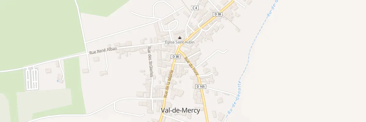 Plan du 1 Rue du Pont à Val-de-Mercy