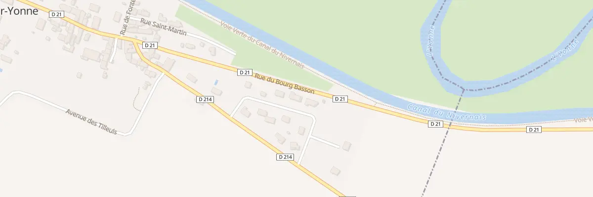 Plan du 7 Rue du Champ Pommier à Lucy-sur-Yonne