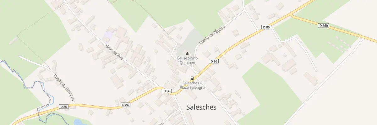 Plan du 2 Rle du Garde à Salesches