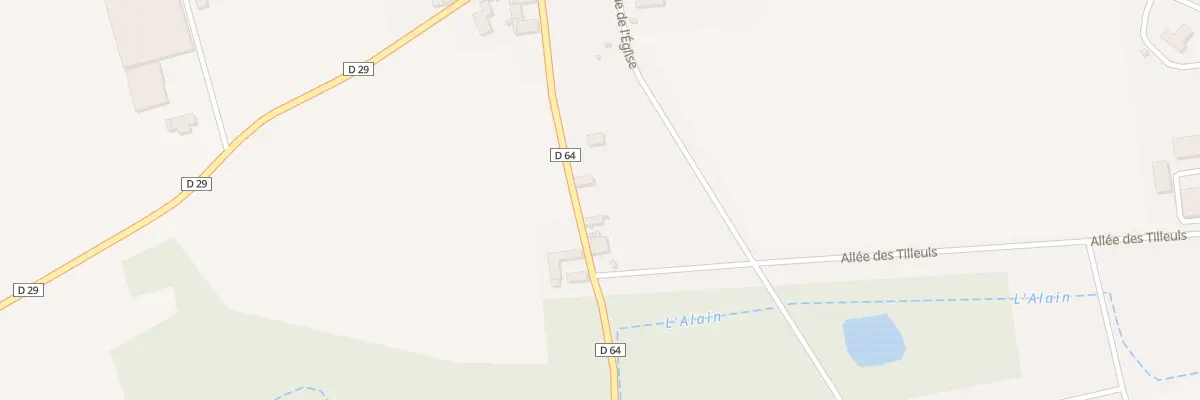Plan du 4 Rue du Lavoir des Rouases à Pouy-sur-Vannes