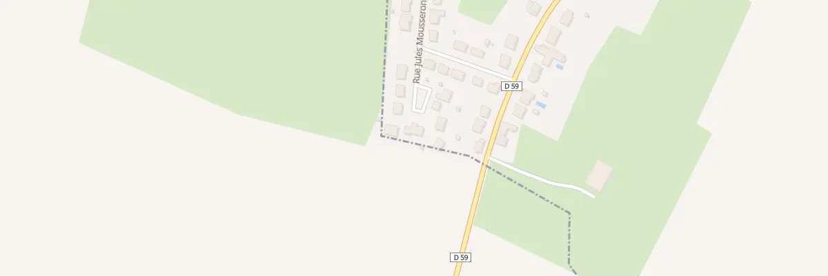 Plan du 19 Rue Jules Mousseron à Estreux