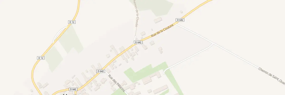 Plan du 39 Rue de la Couture à Montigny-sur-Crécy