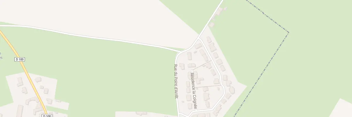 Plan du 31 Res La Coignee Rue Point A à Ruesnes