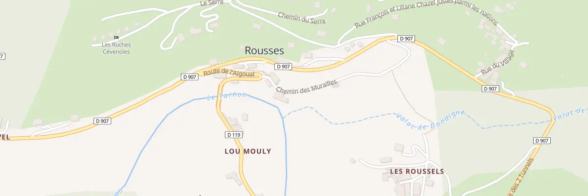 Plan du 5020 Rousses Village à Rousses