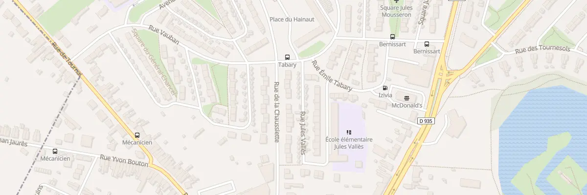 Plan du 50 Rue de la Chaussiette à Condé-sur-l’Escaut