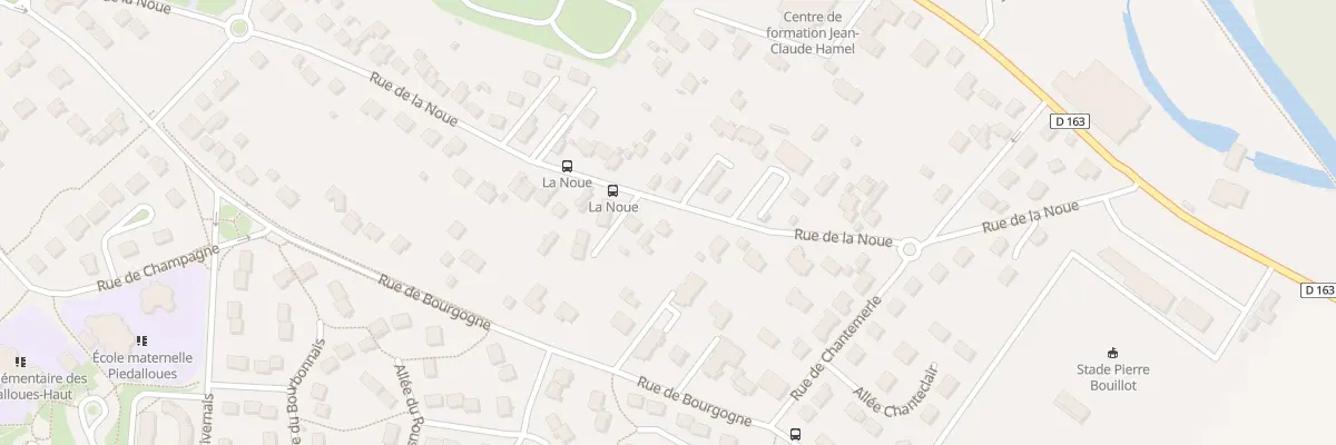 Plan du 80 Rue de la Noue à Auxerre