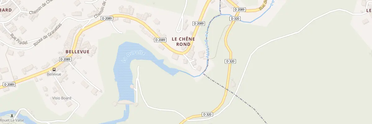 Plan du 5 Le Chêne Rond à Thiers