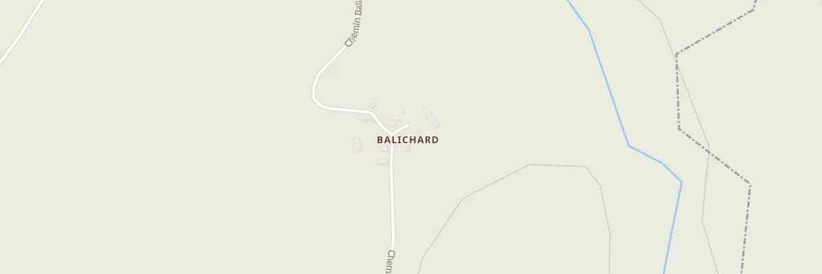 Plan du 2 Imp Balichard à Arronnes