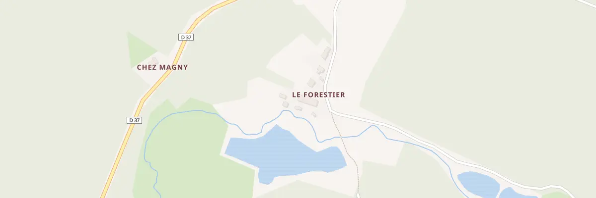 Plan du 5218 La Barthe à Fournols