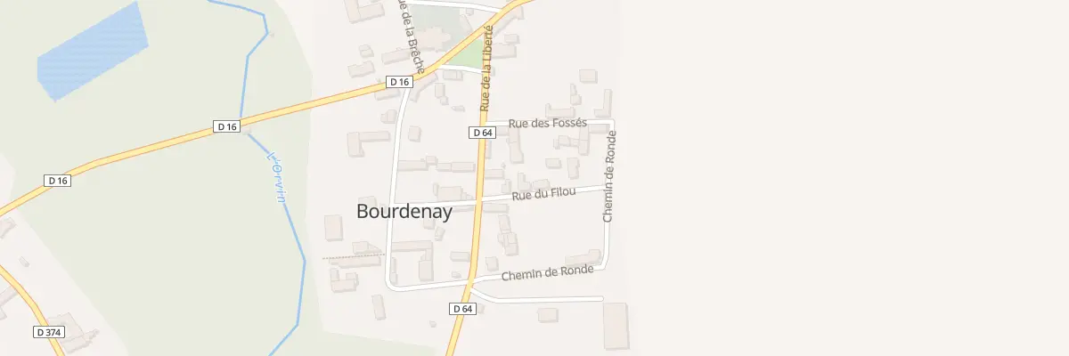 Plan du 1 Rue du Filou à Bourdenay