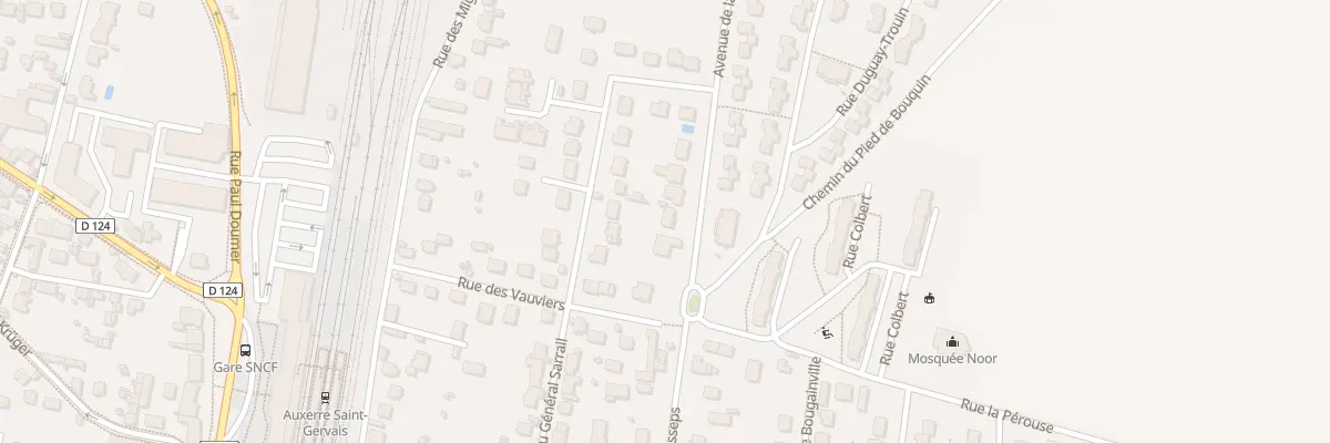 Plan du 48 Av de la Turgotine à Auxerre