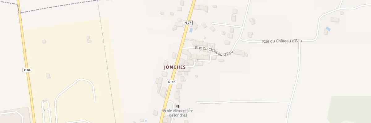 Plan du 9061 Jonches à Auxerre