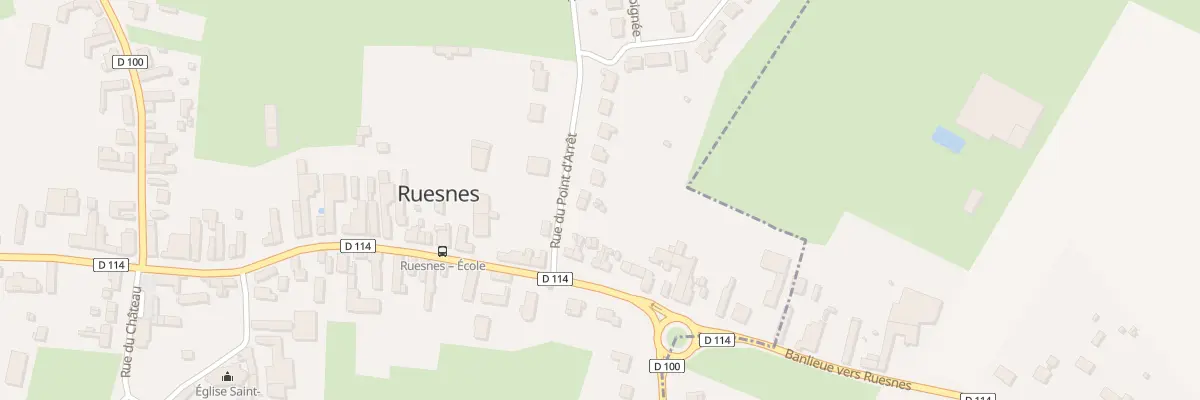 Plan du 4 Rue du Point d’Arrêt à Ruesnes