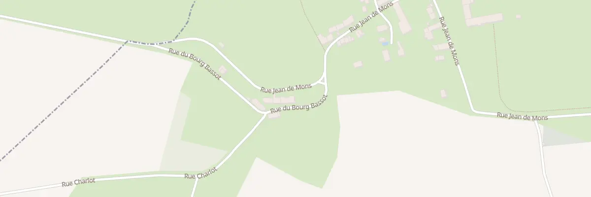 Plan du 94 La Creuse à Lys