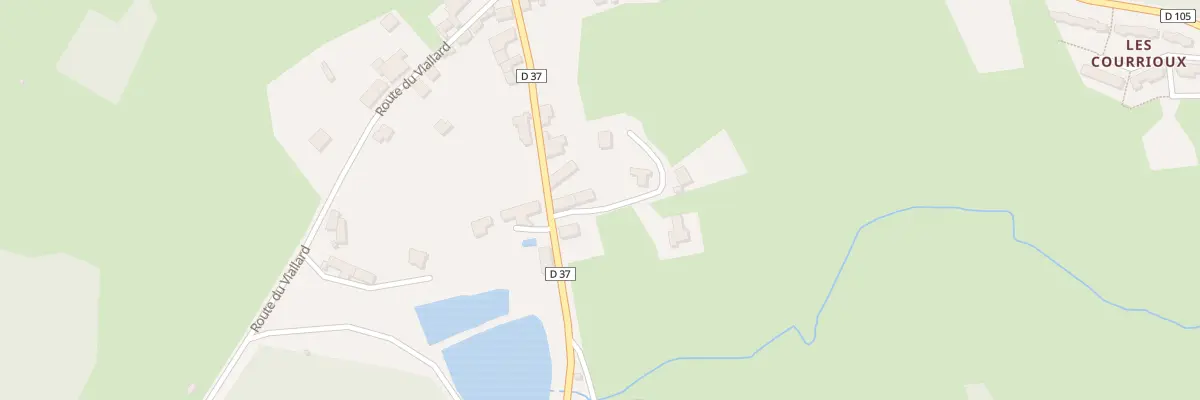 Plan du 5185 Le Bourg à Fournols