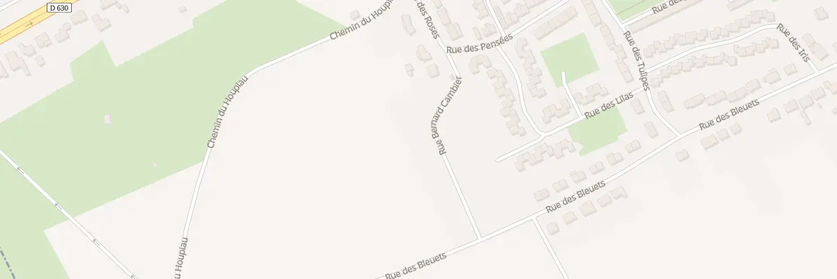 Plan du 8 Rue Bernard Cambier à Onnaing