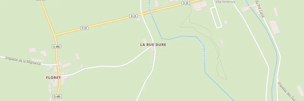 Plan du 5194 La Rue Dure à Trézelles
