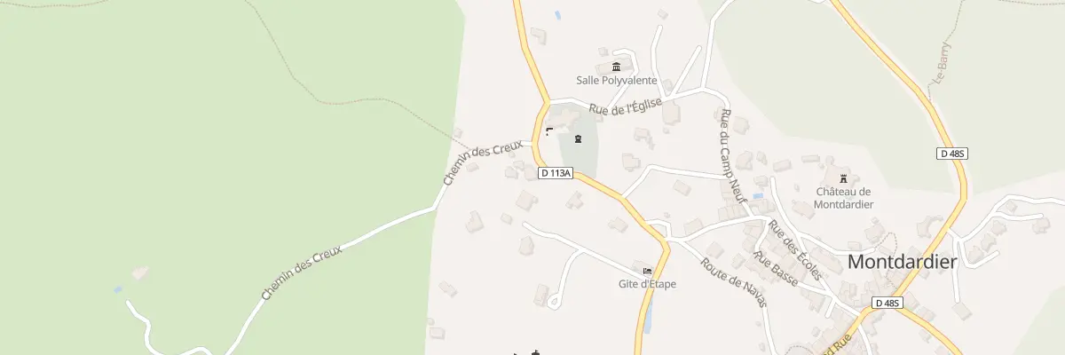 Plan du 5141 Rte de Navas à Montdardier