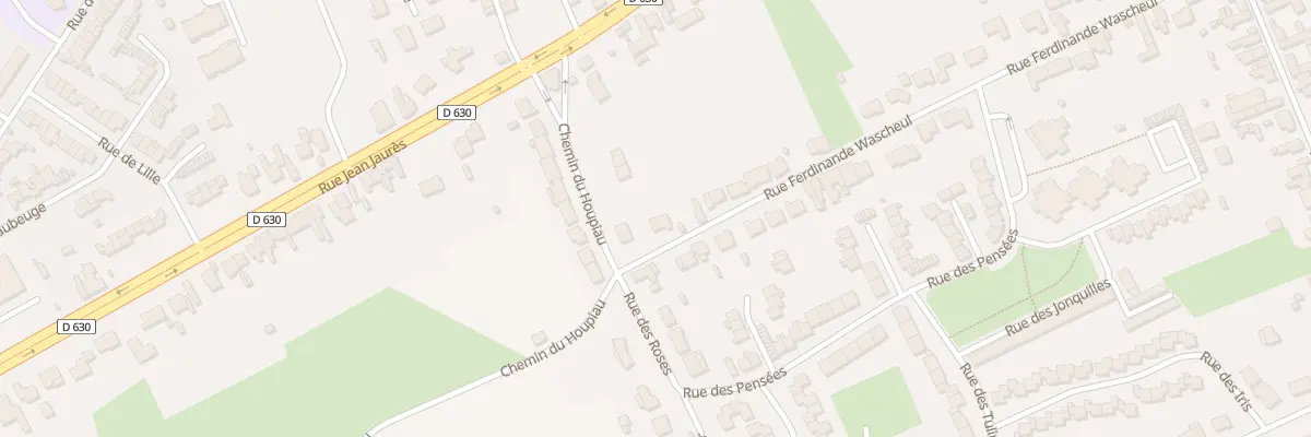 Plan du 56 Rue Ferdinande Wascheul à Onnaing
