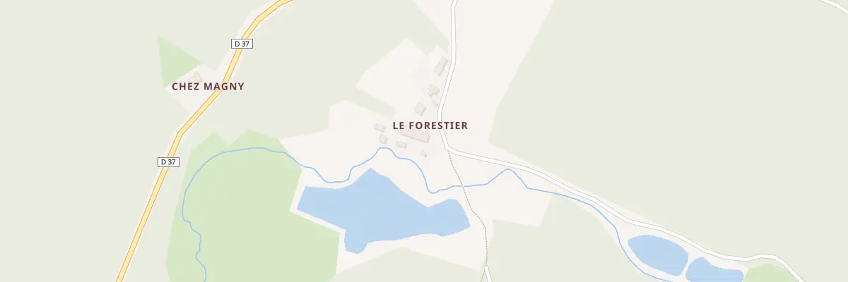 Plan du 5217 La Barthe à Fournols