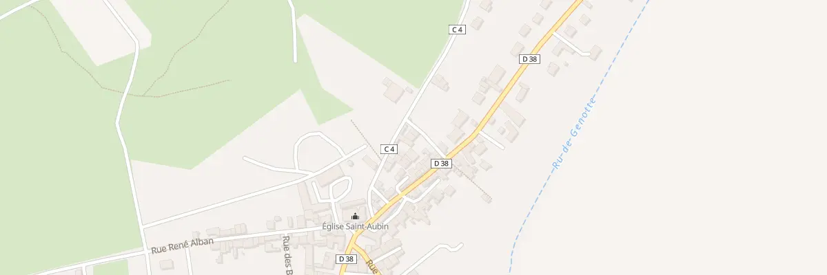 Plan du 9005 Rue des Vergers à Val-de-Mercy