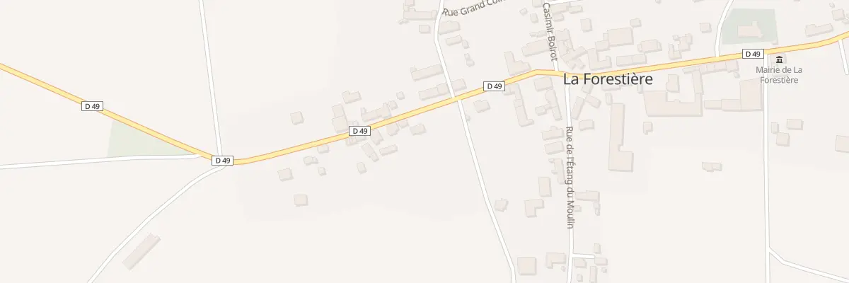 Plan du 3 Rue du Moulin à Vent à La Forestière